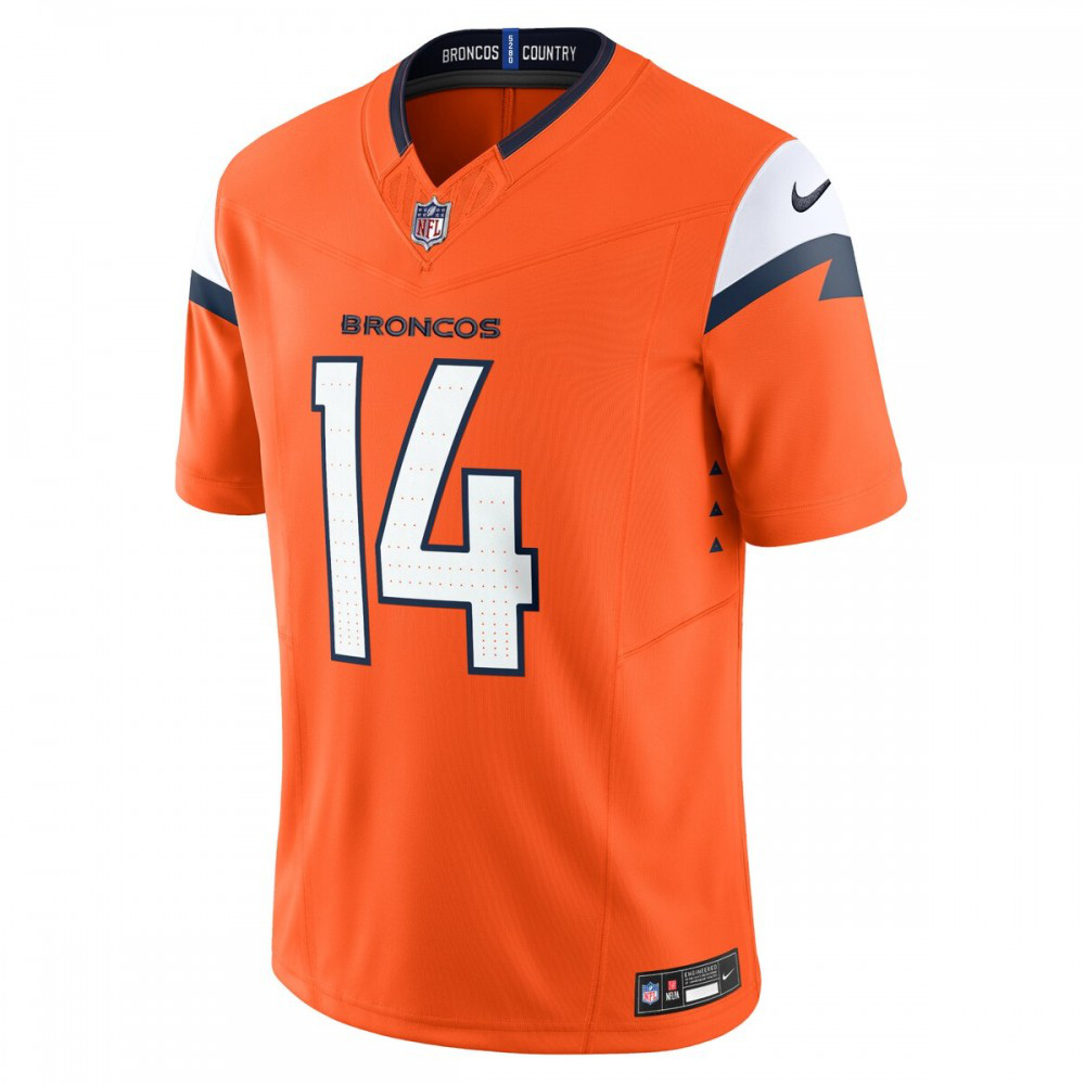 Courtland Sutton Denver Broncos Nike Mile High Collection Vapor F.U.S.E. Limited Jersey - Orange-Profan Arena